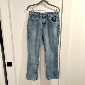Vintage Levi’s mid rise straight leg 505 jeans size 4